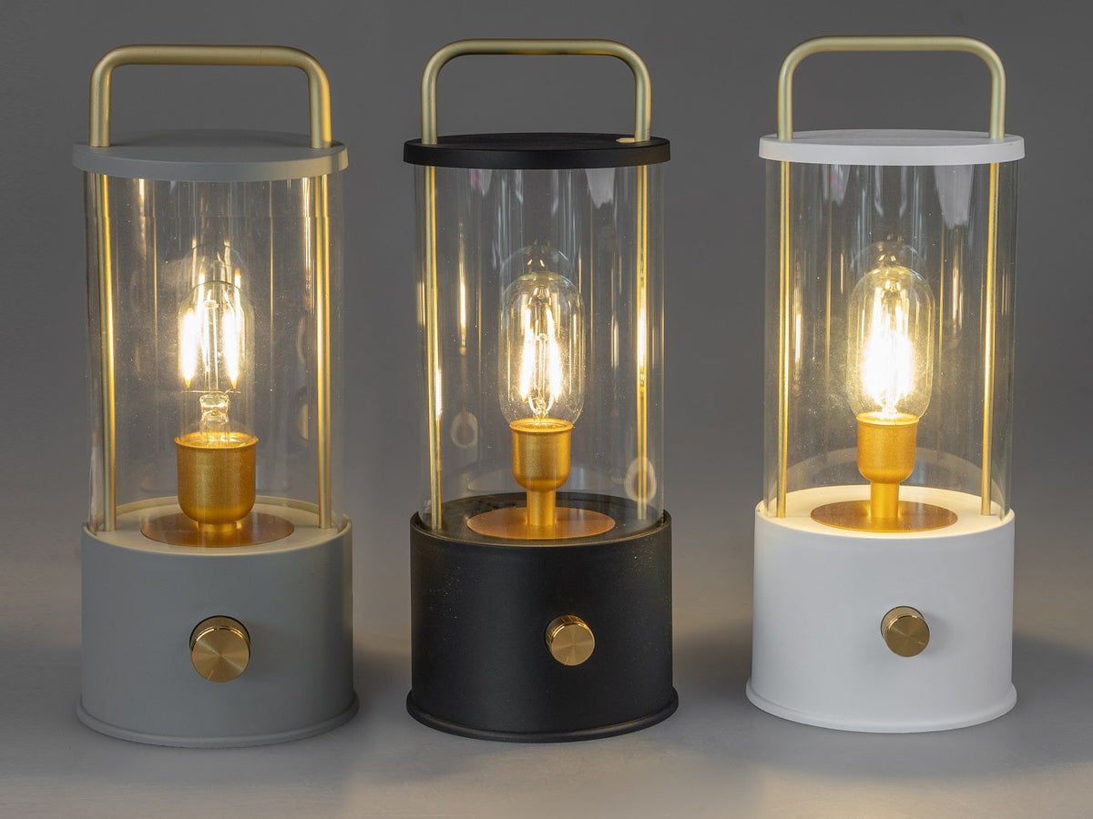 Laterne Dimmlight groß mit dimmbarem, warmem LED-Licht