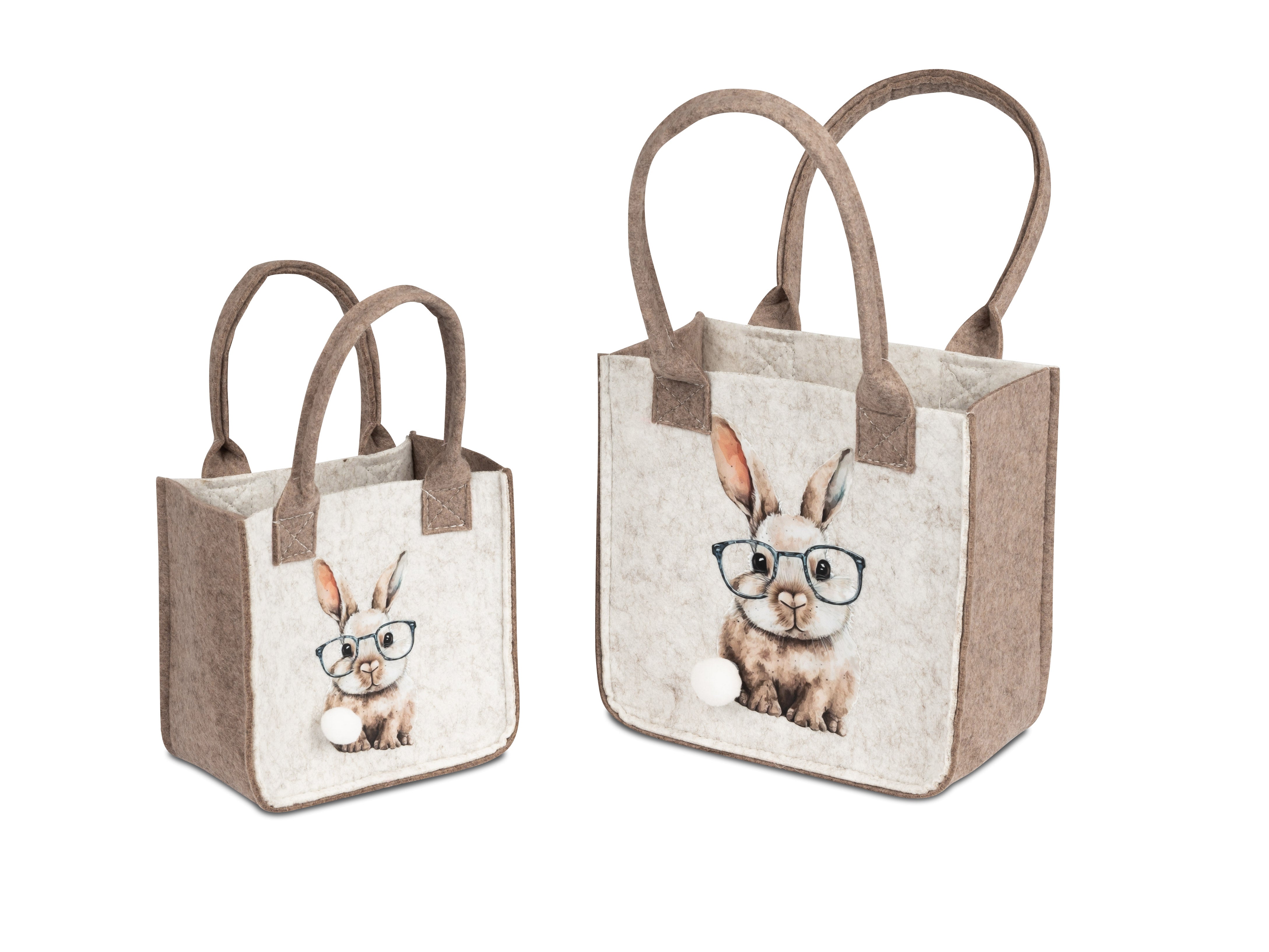 Filztasche mit Hase