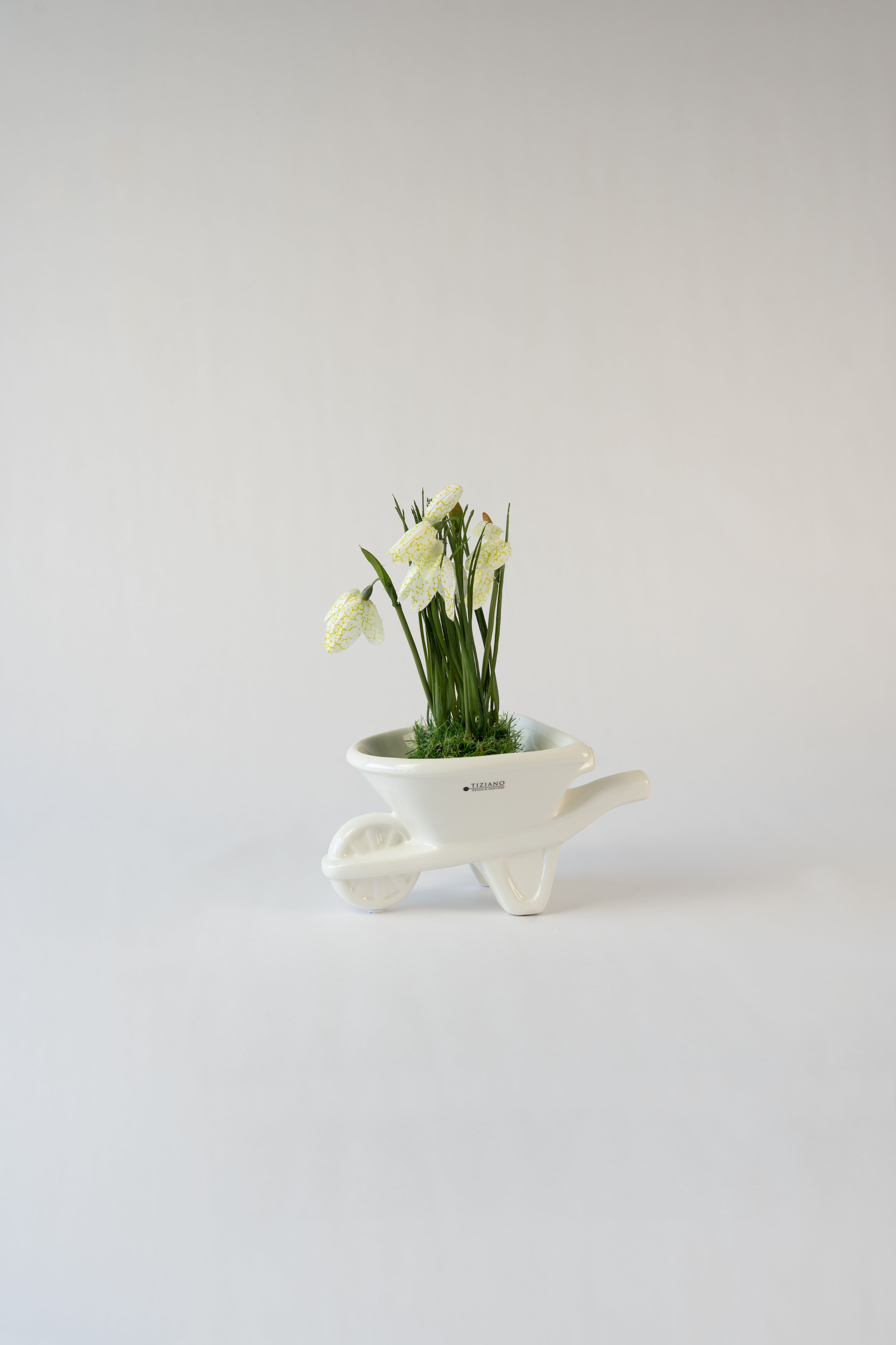 Dekoset blumige Zwergenidylle M