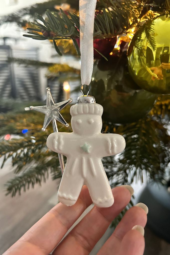 Deko Baumhänger Heilig König Baltazar 7,5cm dekoriert