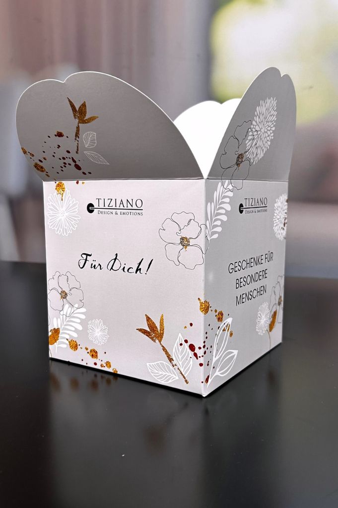 Würfelbox Für Dich Deko Vespa Vespina creme