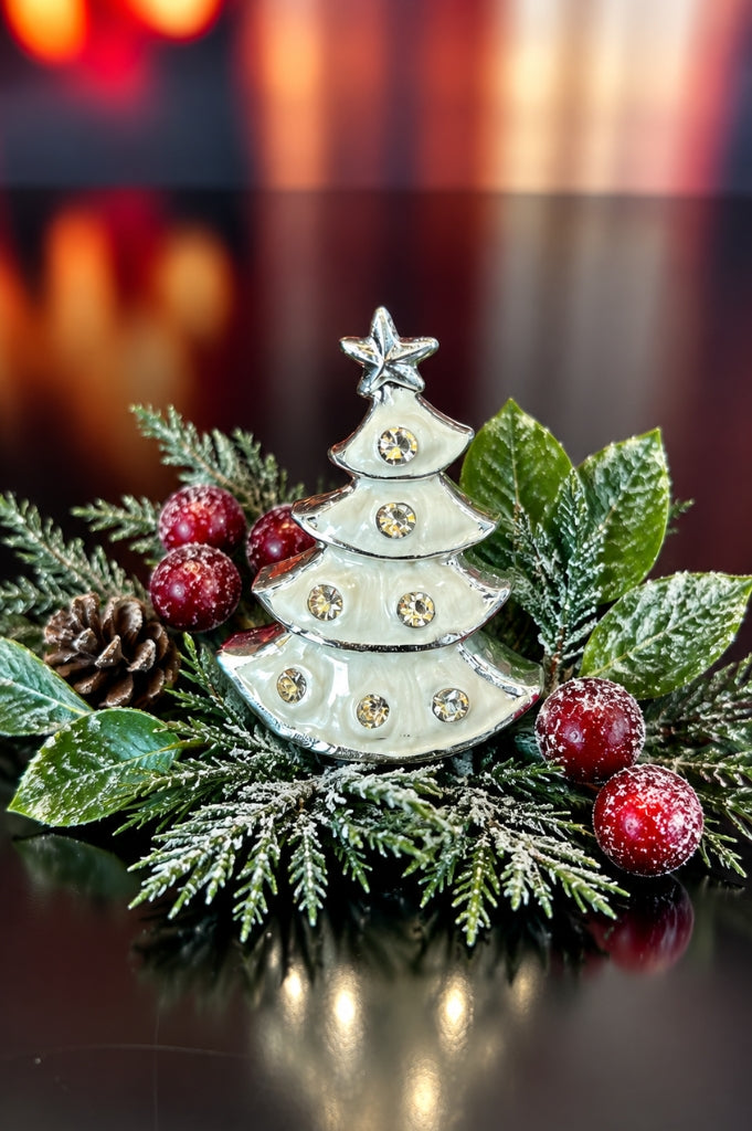 Deko Weihnahtsbaum pearl sortiert
