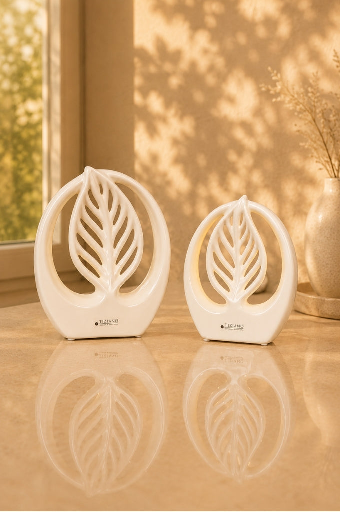 Dekoobjekt Denia LED creme-weiß