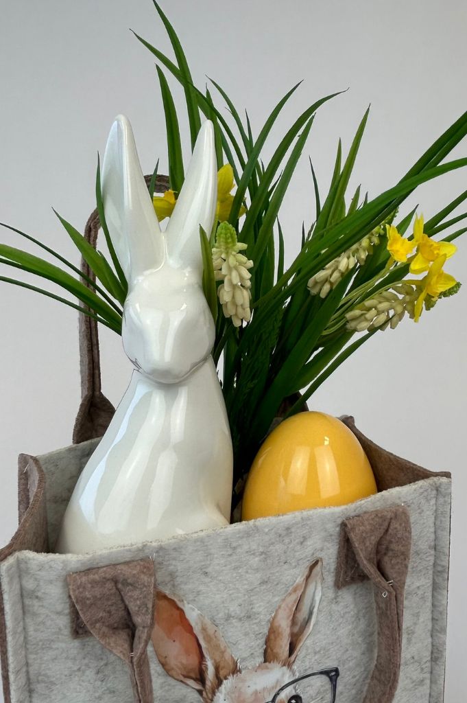 Dekoset Filztasche mit Hase Laurenzo