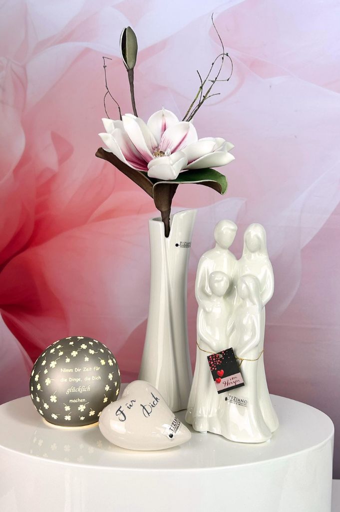 Dekoset Familie Serena+LED Kugel Cessano