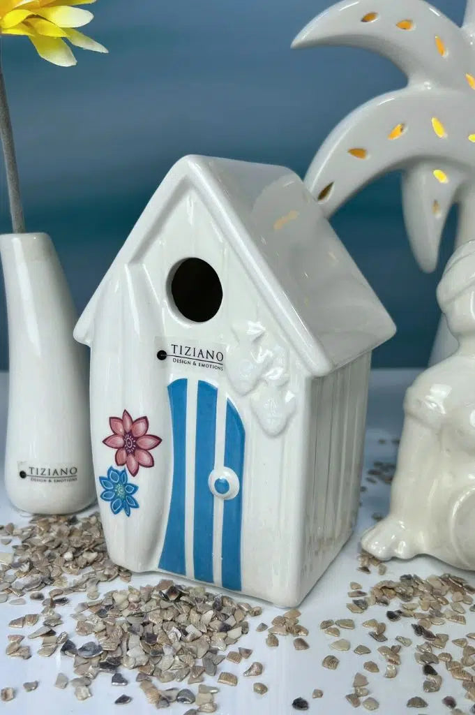 Dekoset Badenixe Marie mit Beachhouse blau