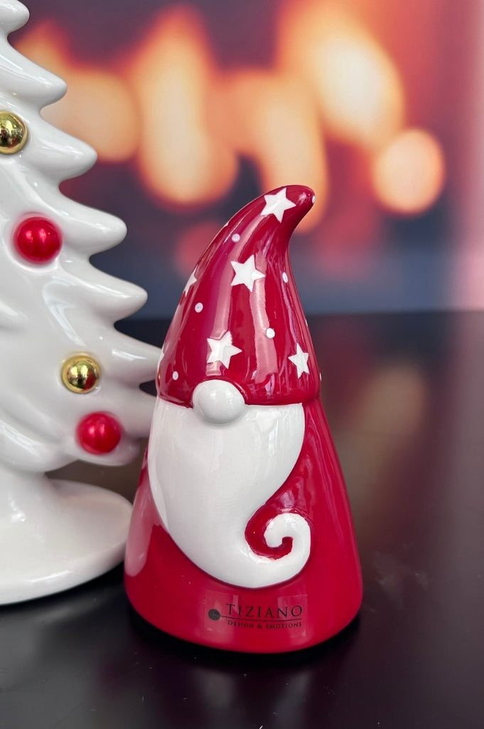 Dekoset Baum Baleno+Santa Gabriel+Rudolph rot