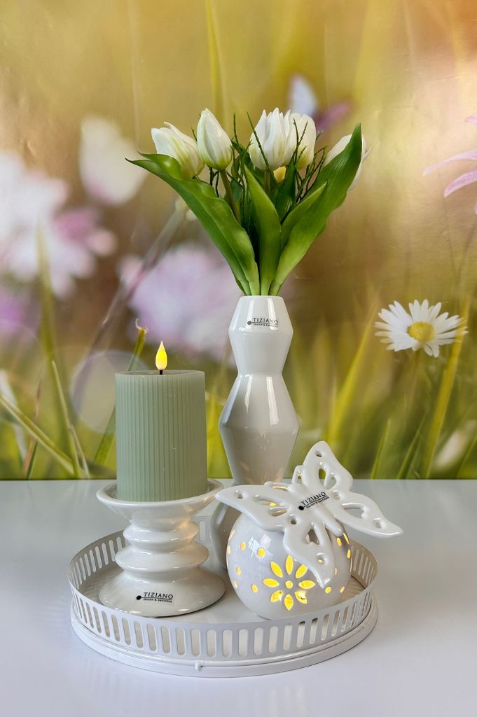 Dekoset Cannto mit Tadino, Silandro und Tulpen