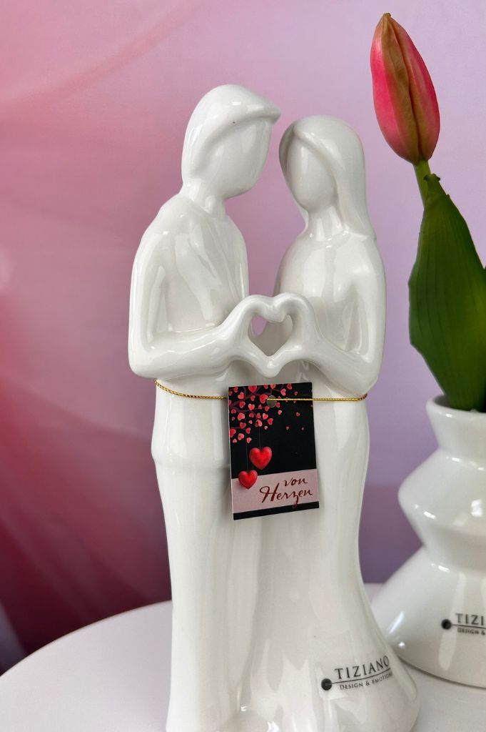 Dekoset Cuori mit LED Kugel Pallina und Alegra