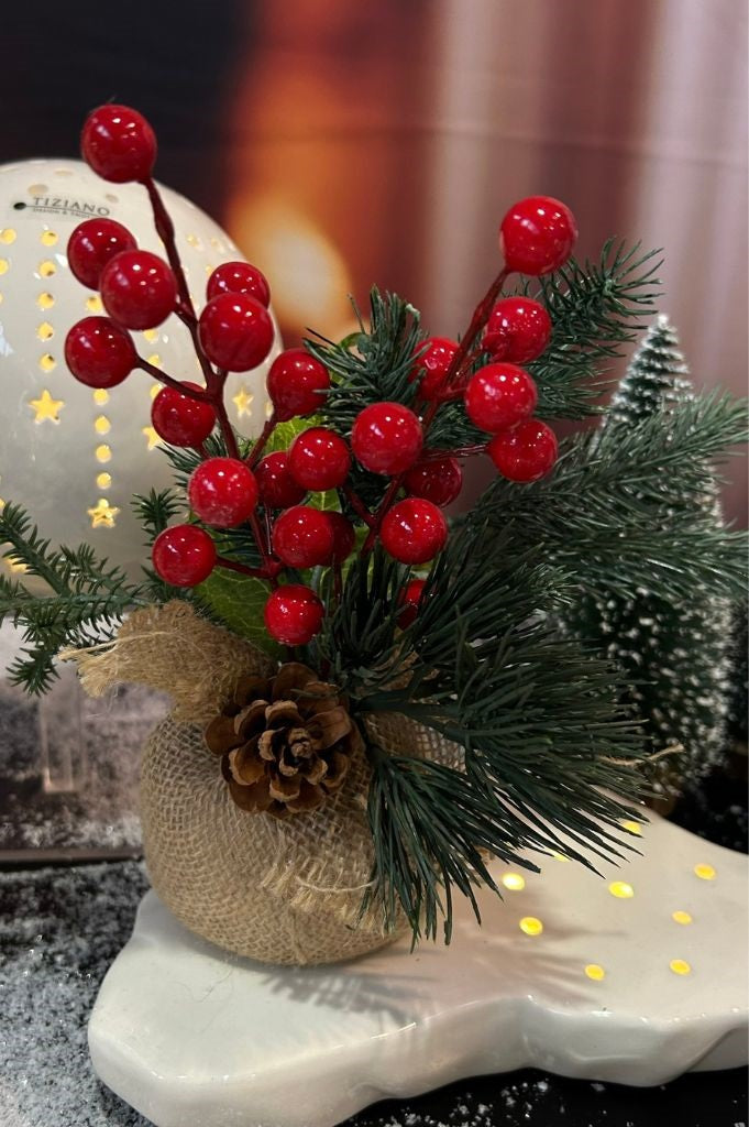 Eisschole Midas LED 24cmn creme-weiß