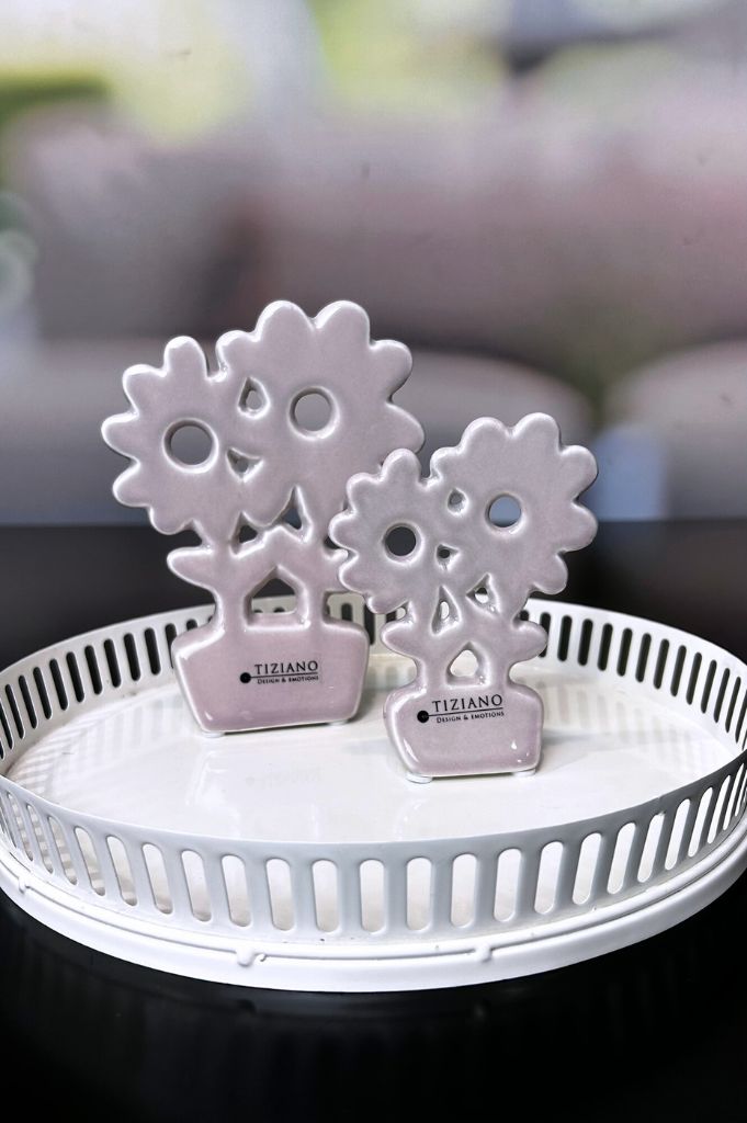 Deko Doppelblume Folina Fiona