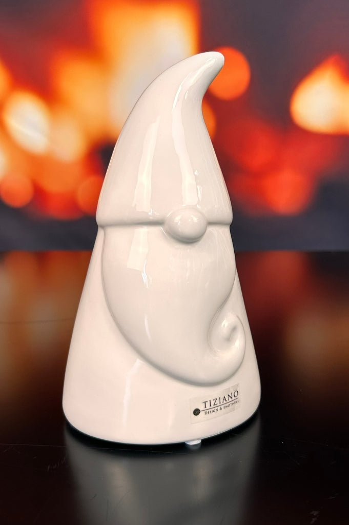 Deko Santa Gabriel creme-weiß