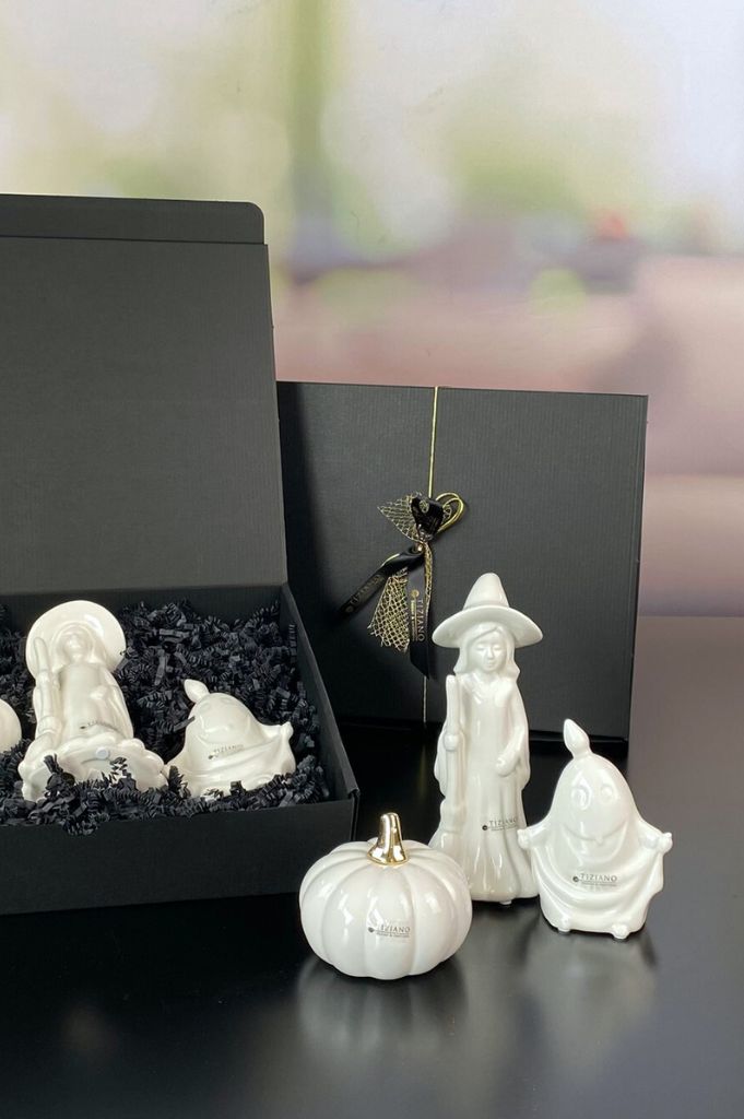 Geschenkbox L mit Kürbis Boglia+Gespenst Gustav+