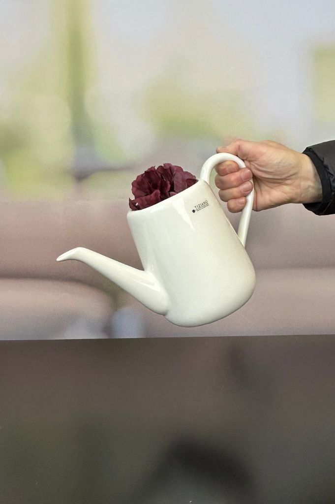 Giesskanne Ravello creme-weiß – Tiziano Home