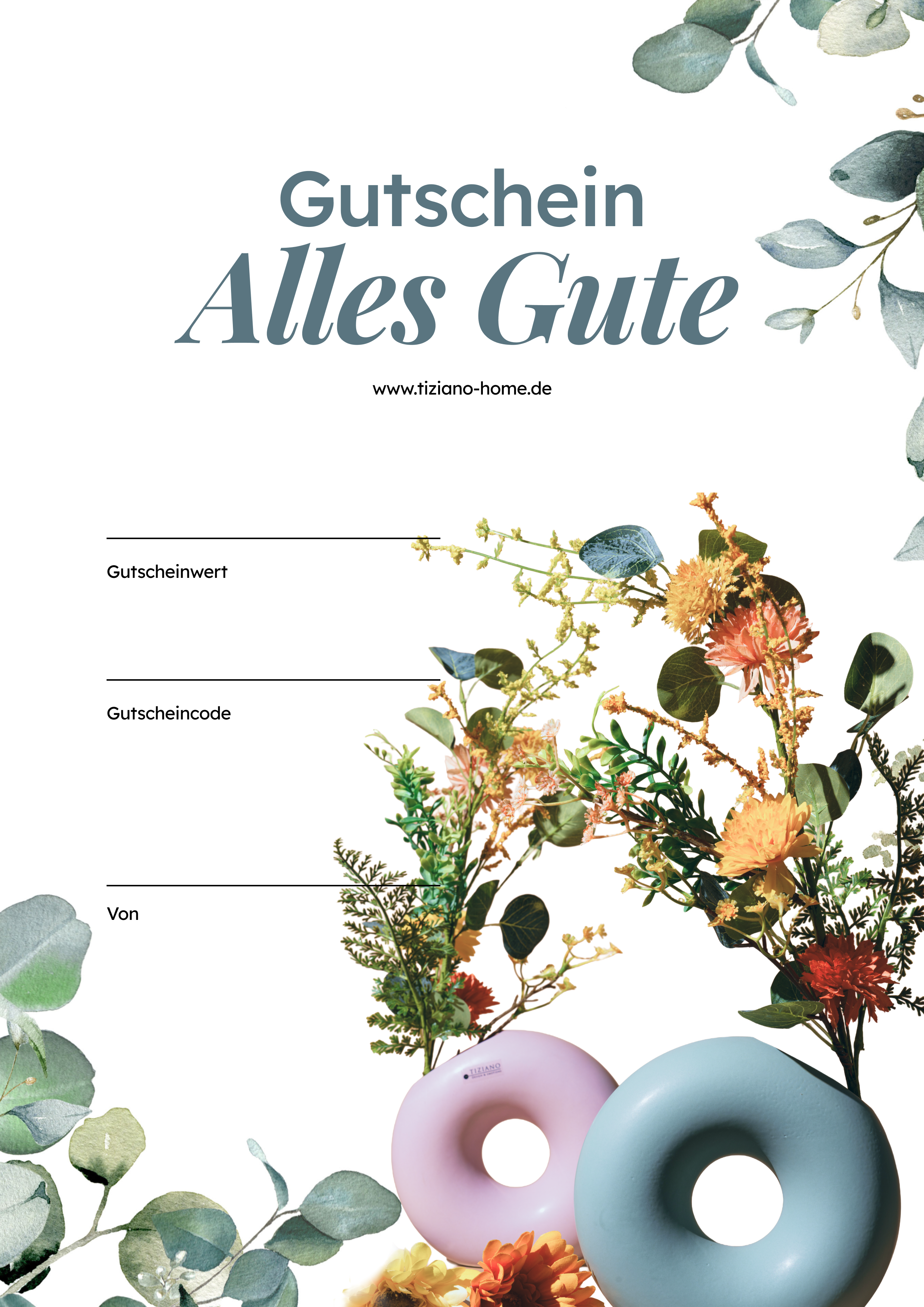 Geschenkgutschein Alles Gute