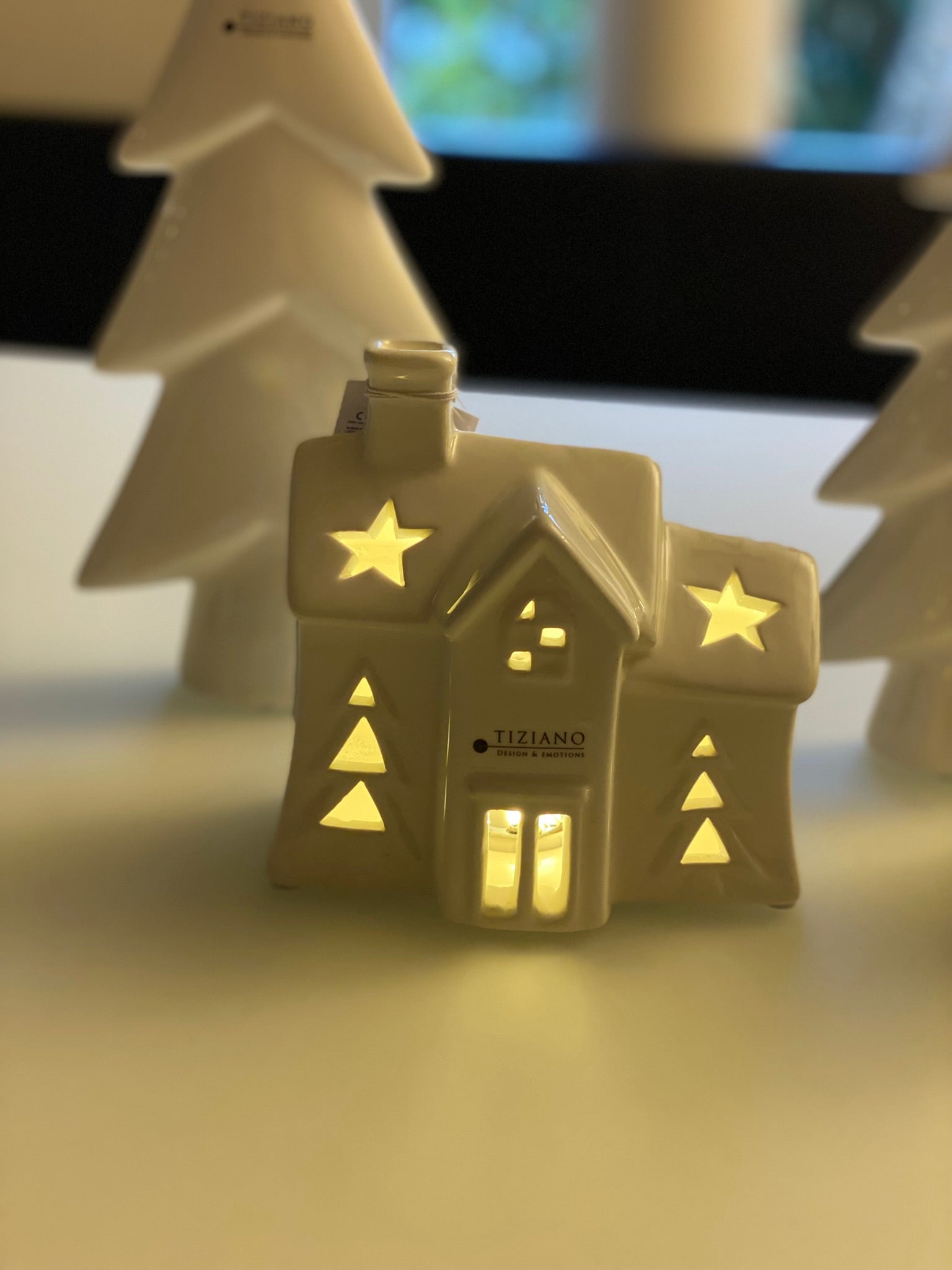 Dekoset Harmonische Weihnachten creme-weiß