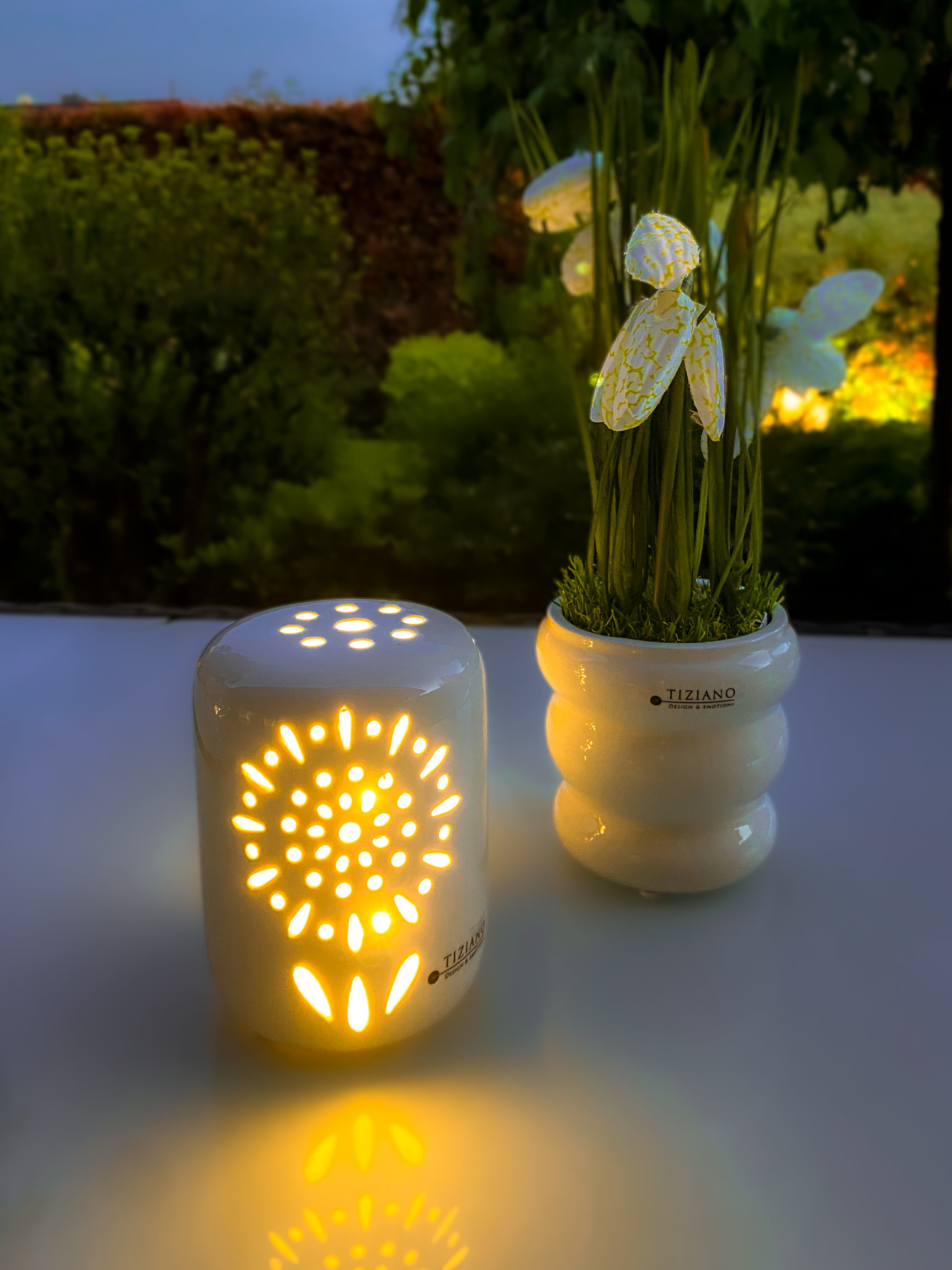 Licht Bolero-Mariola LED creme-weiß