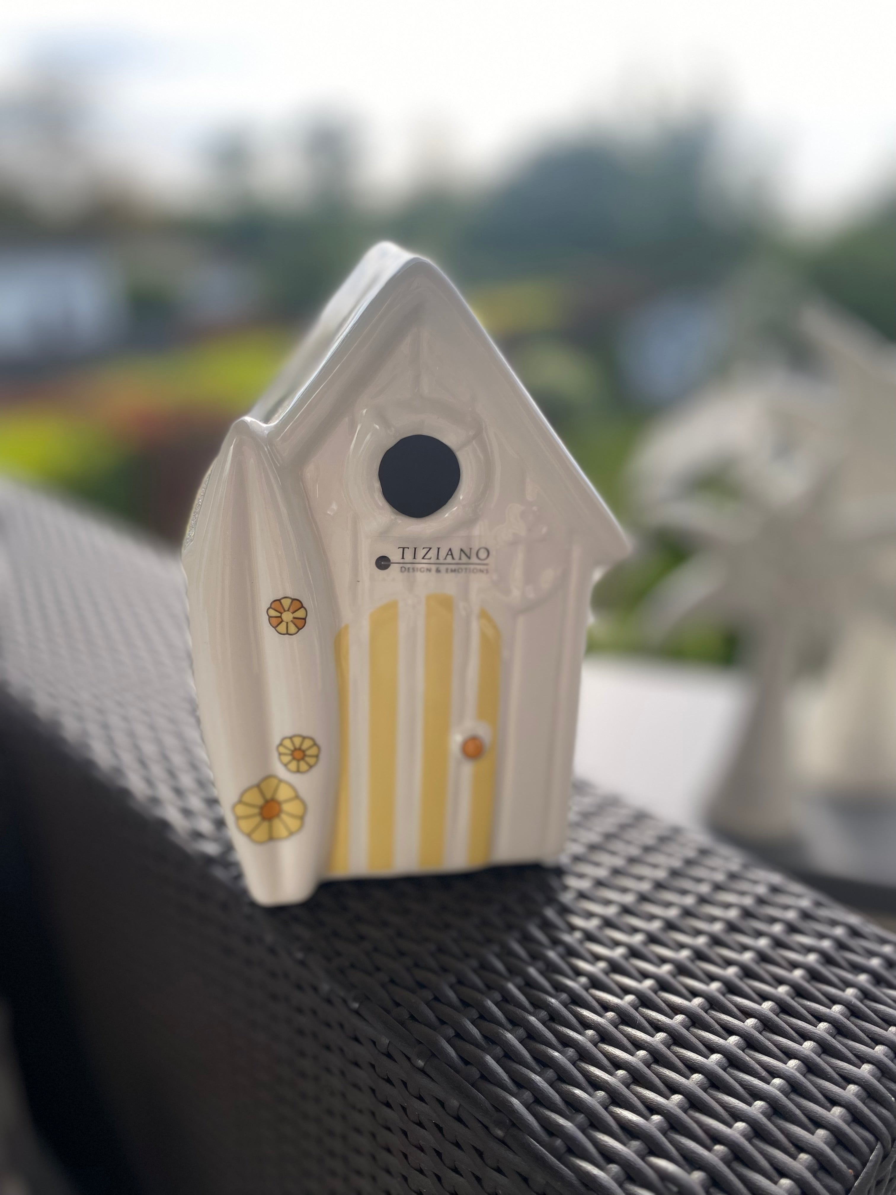 Beachhouse Fano 15cm creme/gelb