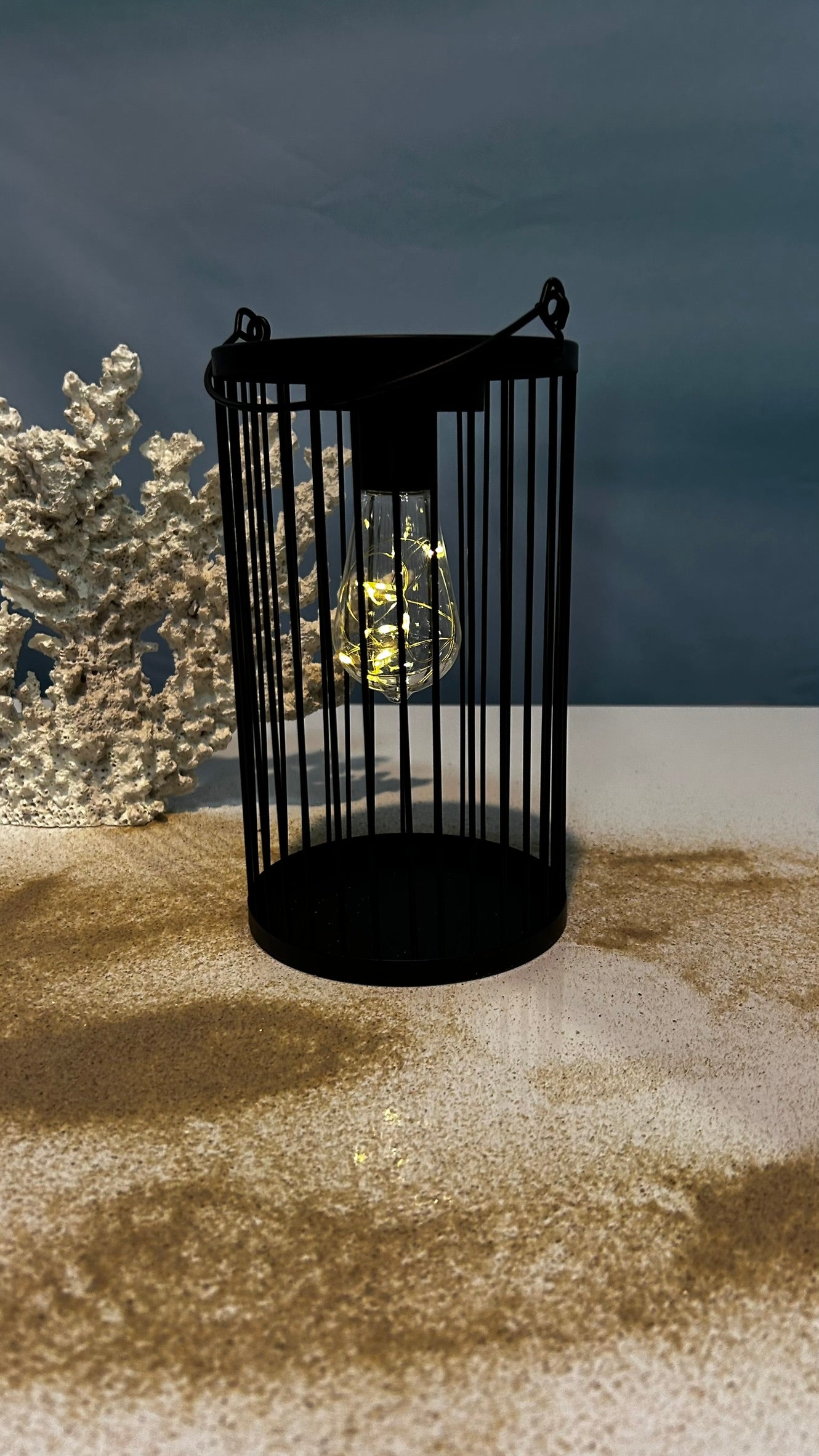 Solar Licht Milburn schwarz