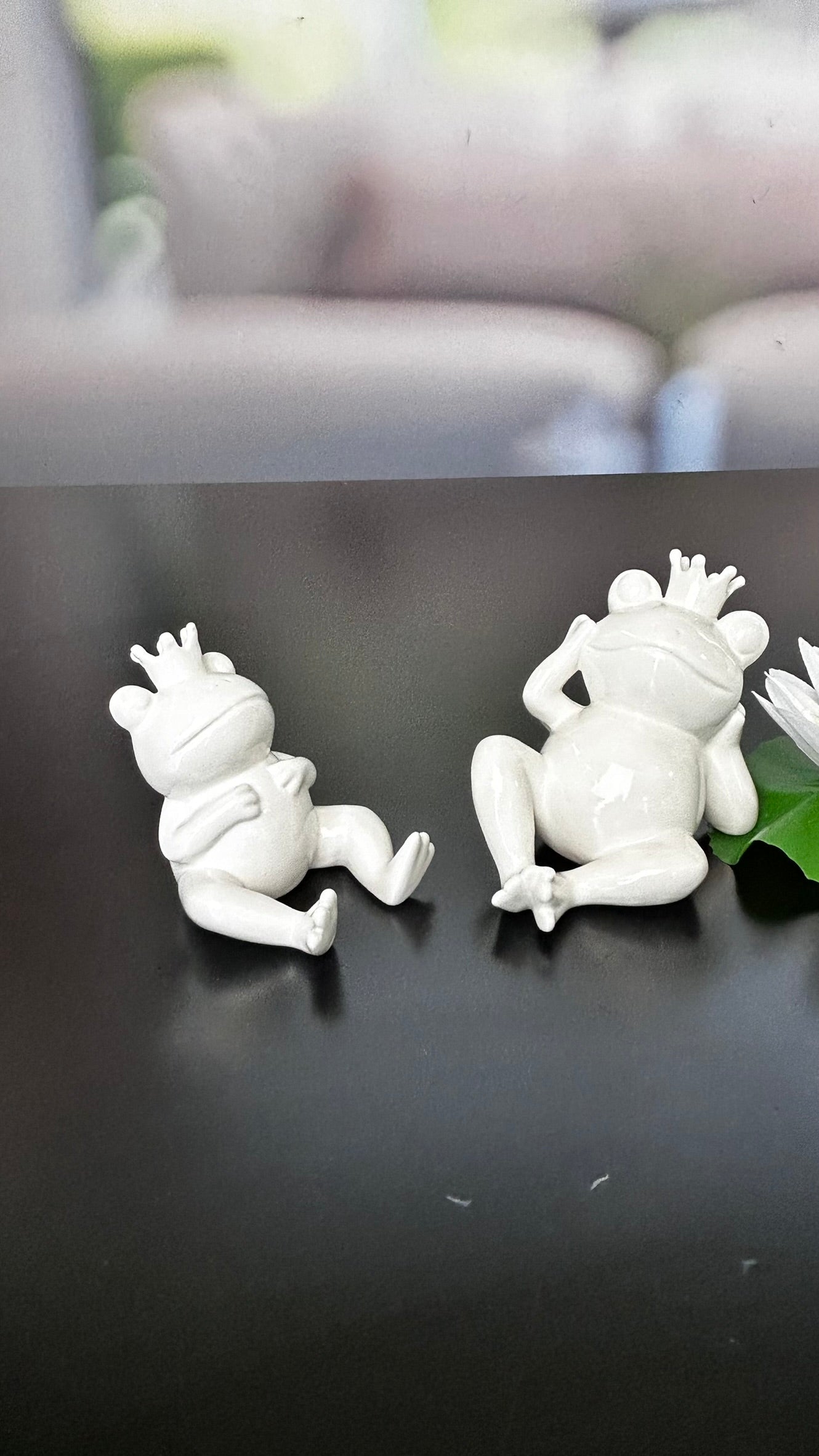 Froschfamilie Vico verschiedene Varianten creme-weiß