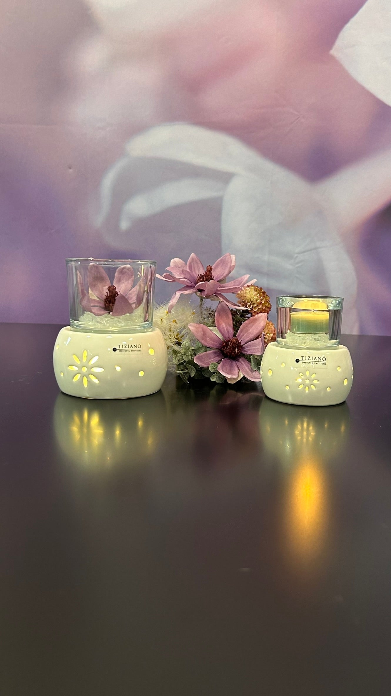 Teelicht Regolo Tadino LED creme-weiß