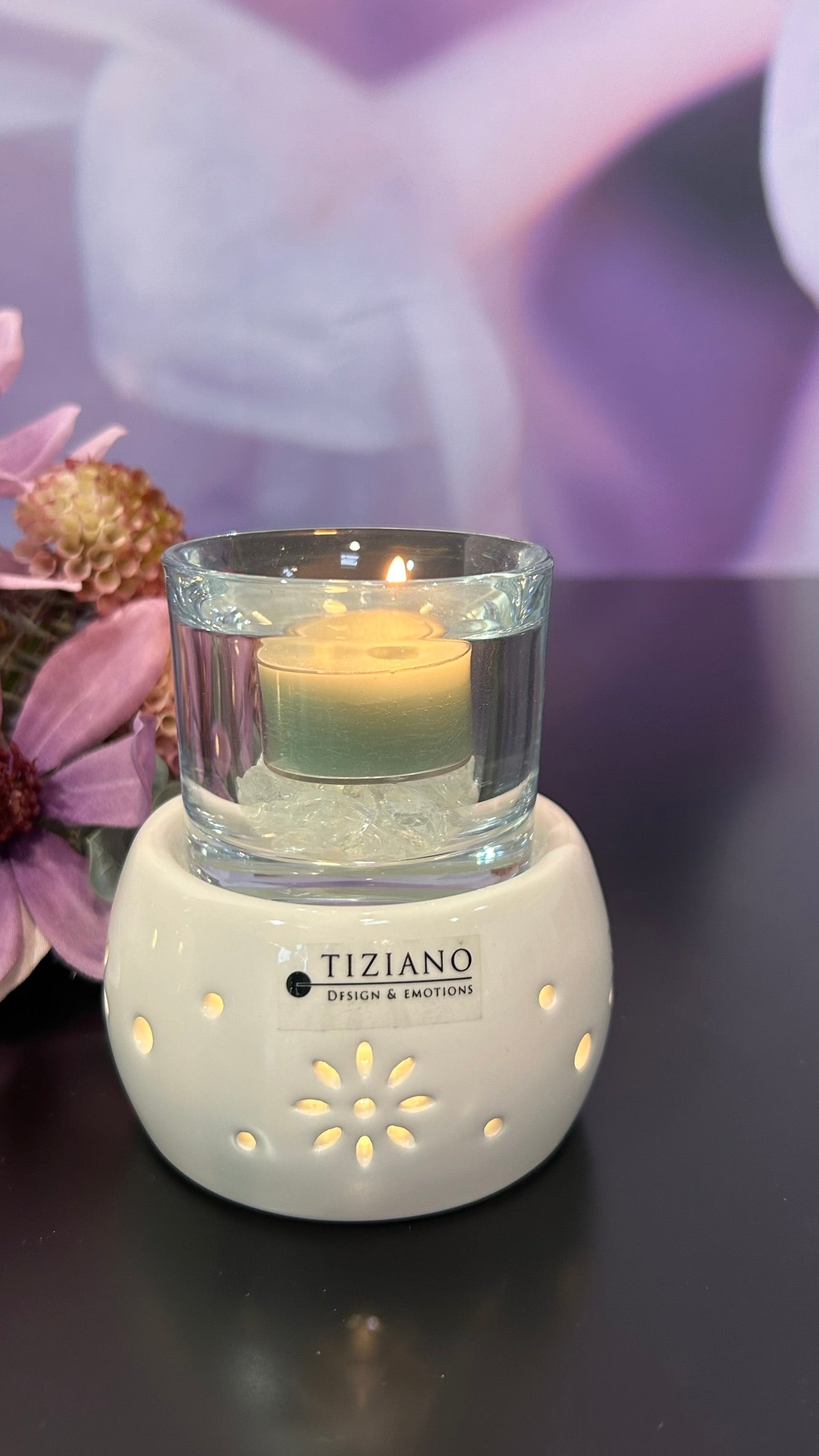 Teelicht Regolo Tadino LED creme-weiß