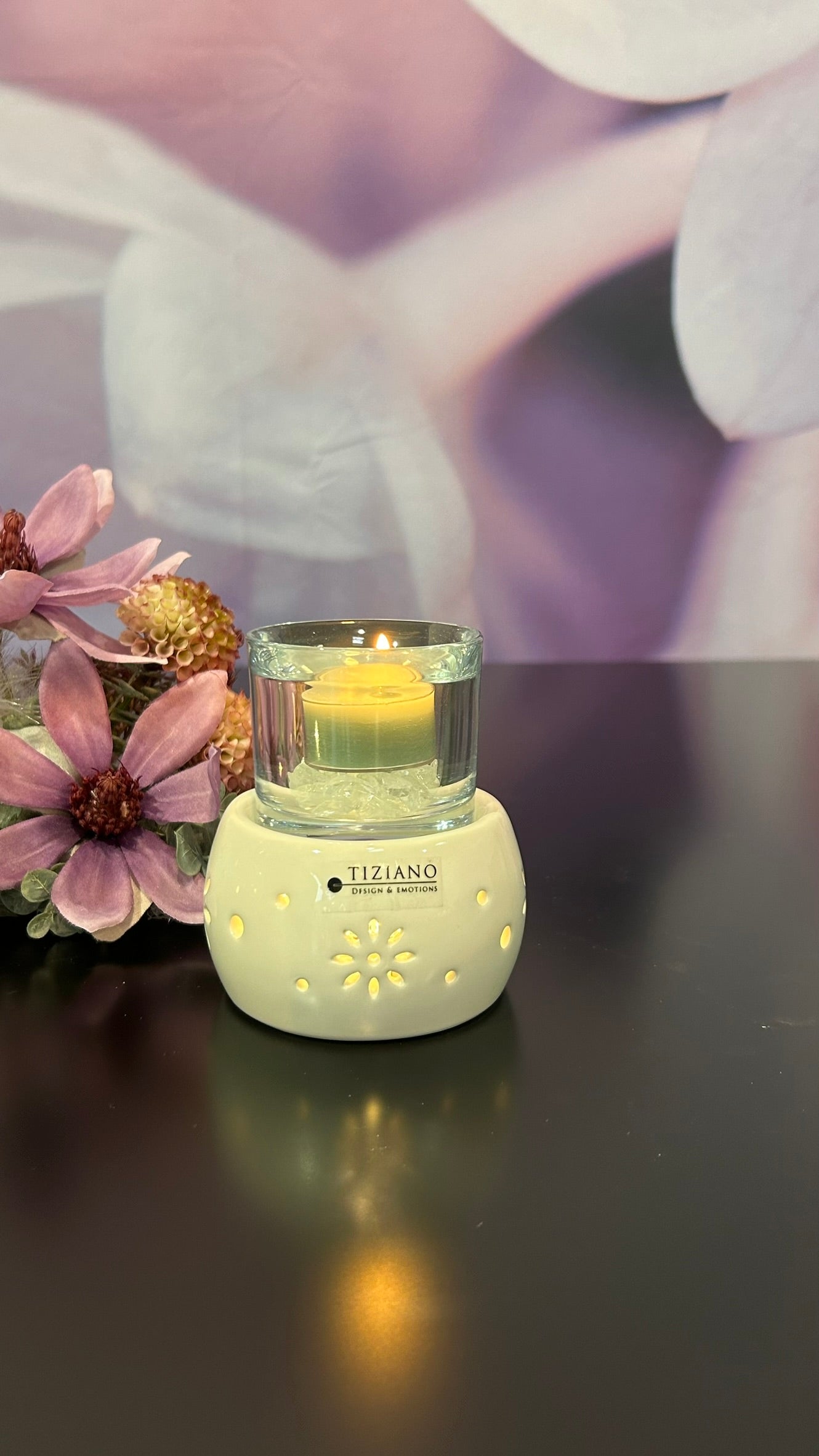 Teelicht Regolo Tadino LED creme-weiß