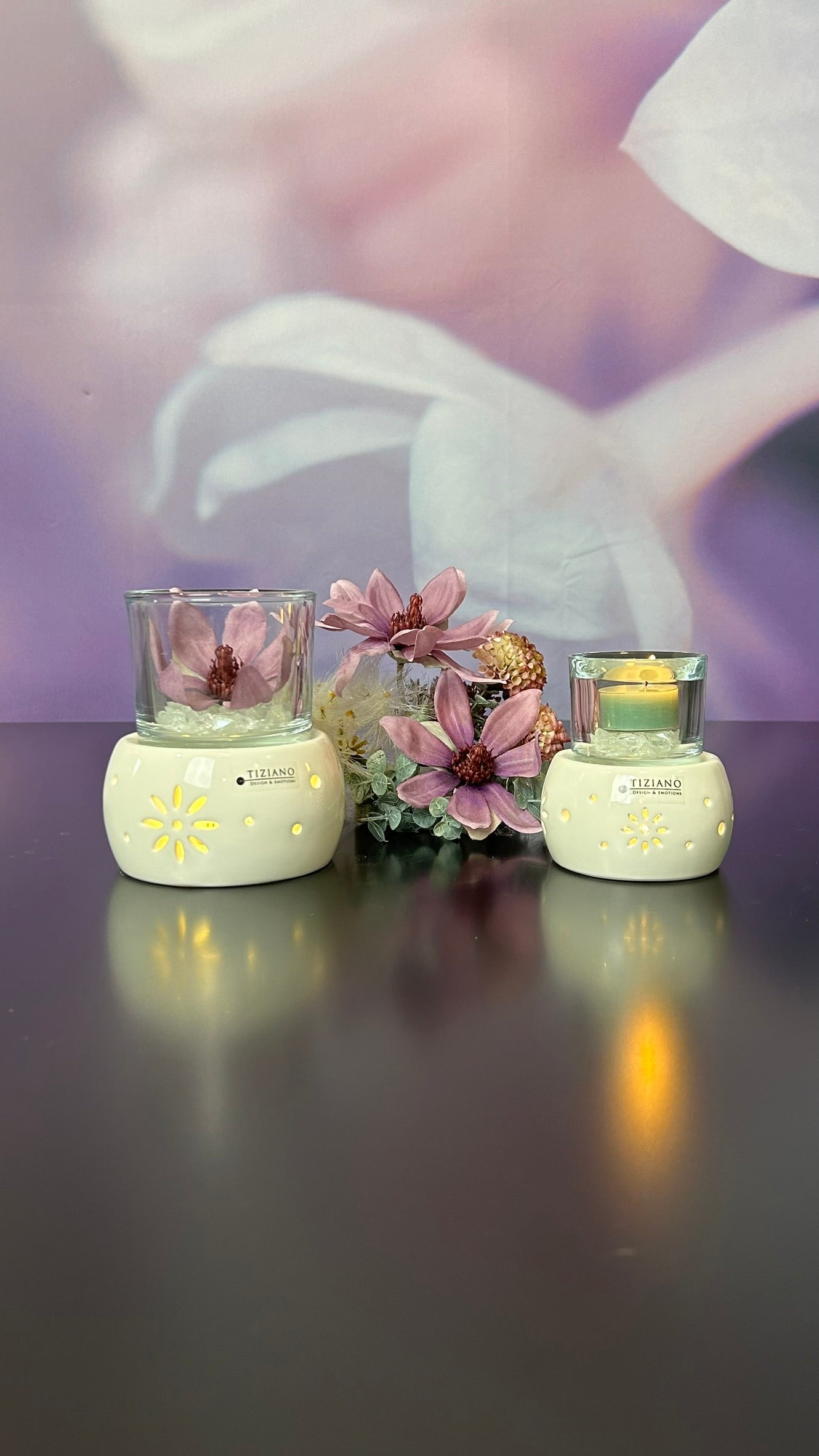 Teelicht Regolo Tadino LED creme-weiß