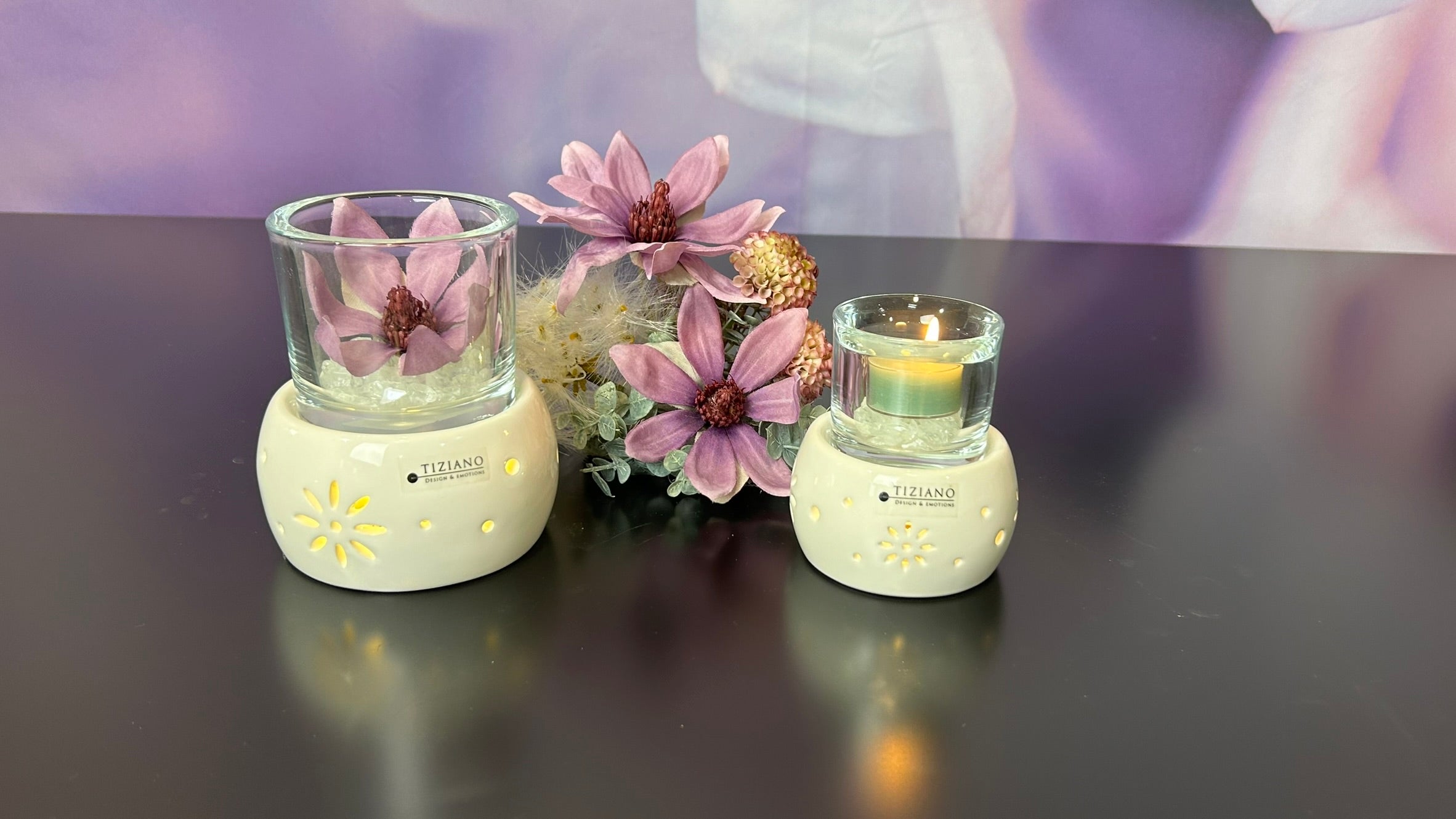 Teelicht Regolo Tadino LED creme-weiß