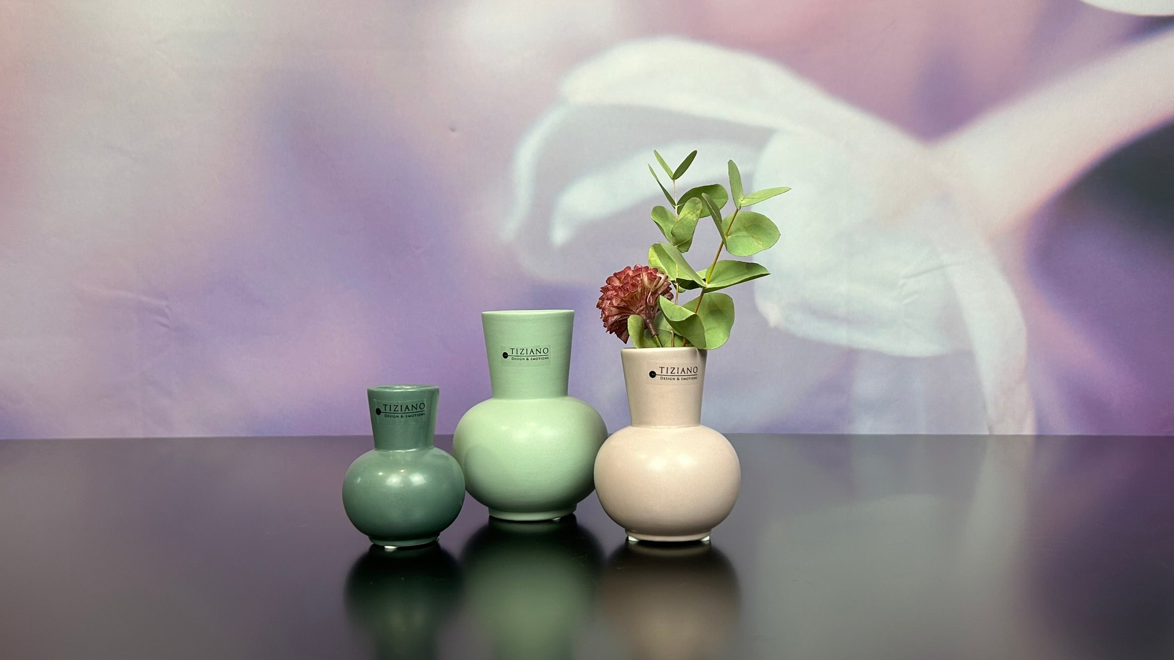 Tischvase Emporo farbig