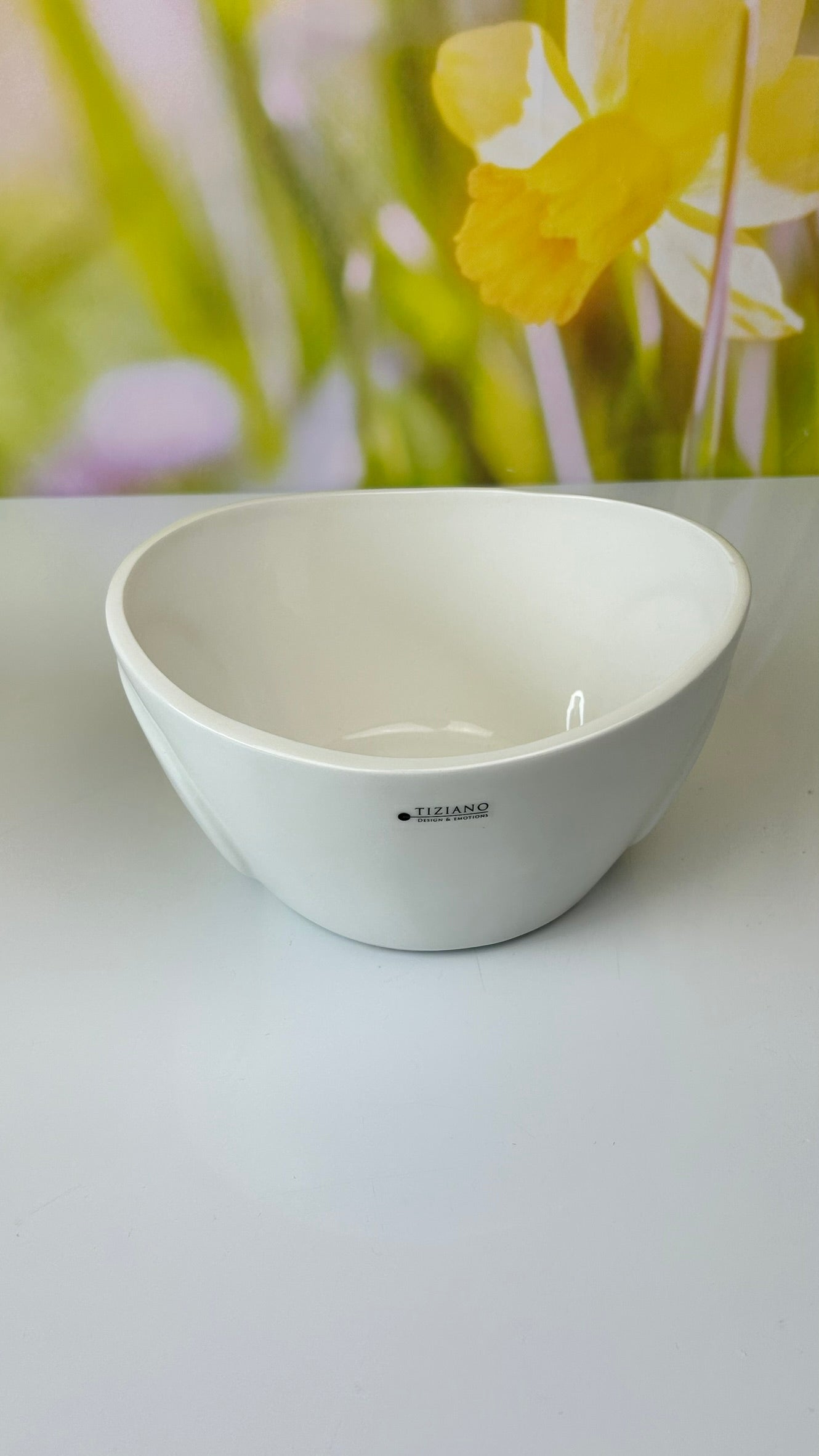 Kübel Florata creme-weiß