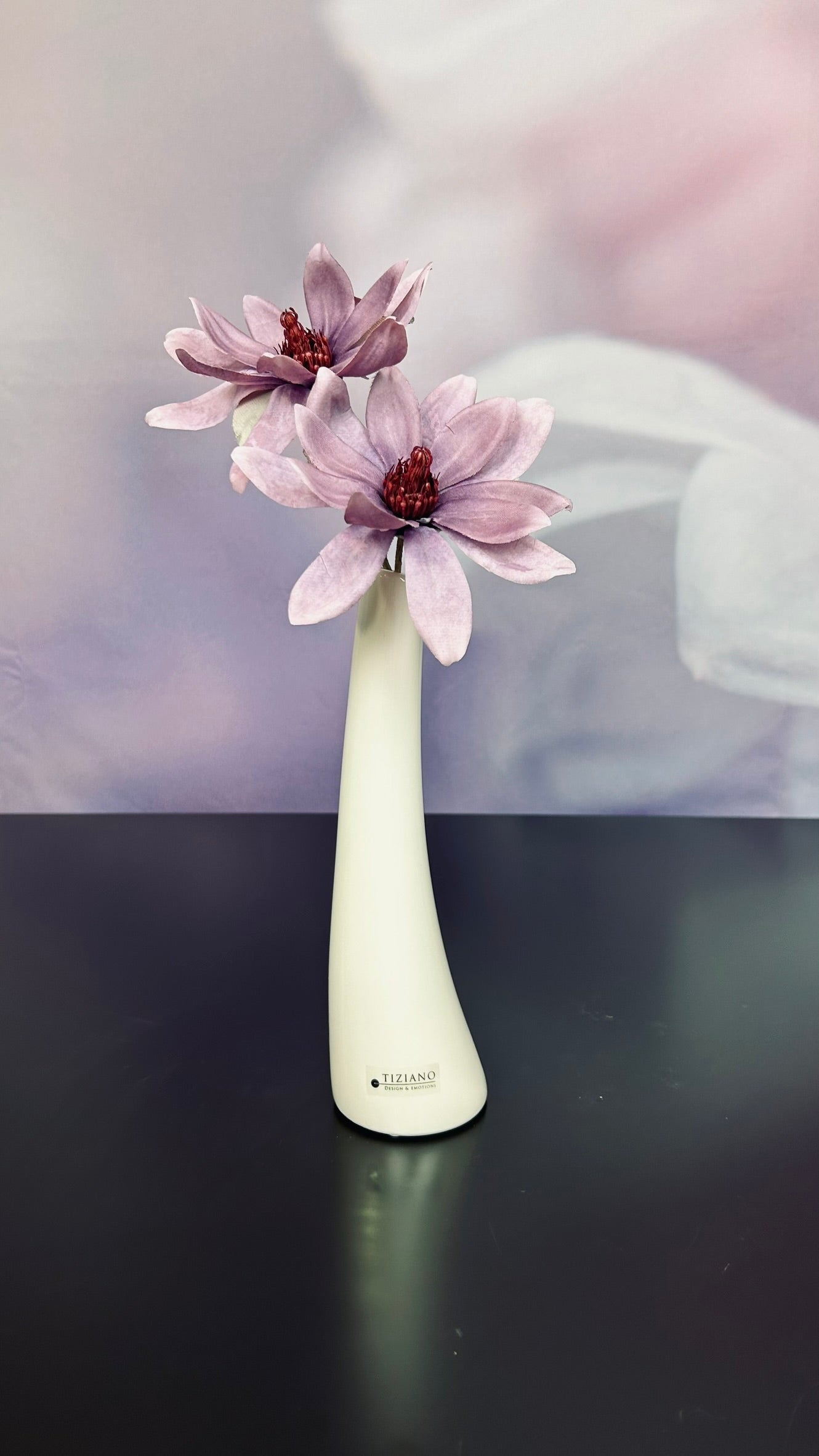 Solifleurvase Suri creme-weiß