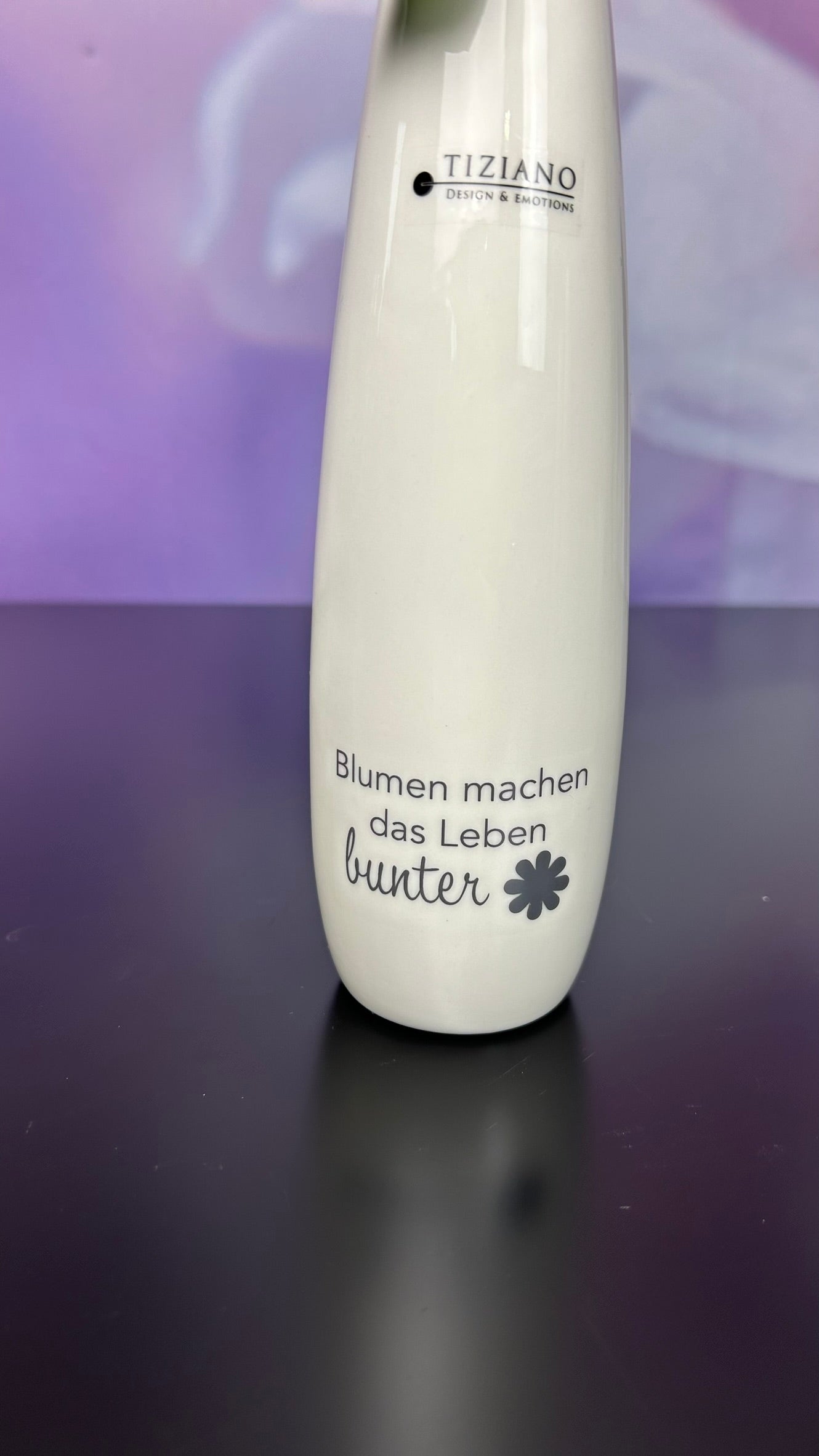 Vase Manioli 26cm Blumen sind...