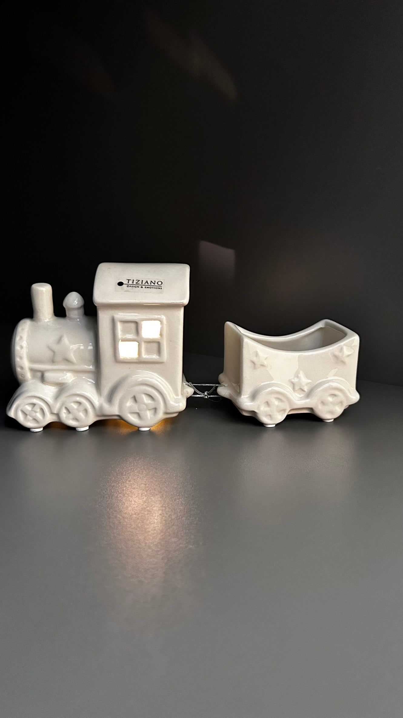 Dekozug Lukas 2tlg. mit LED Einheit