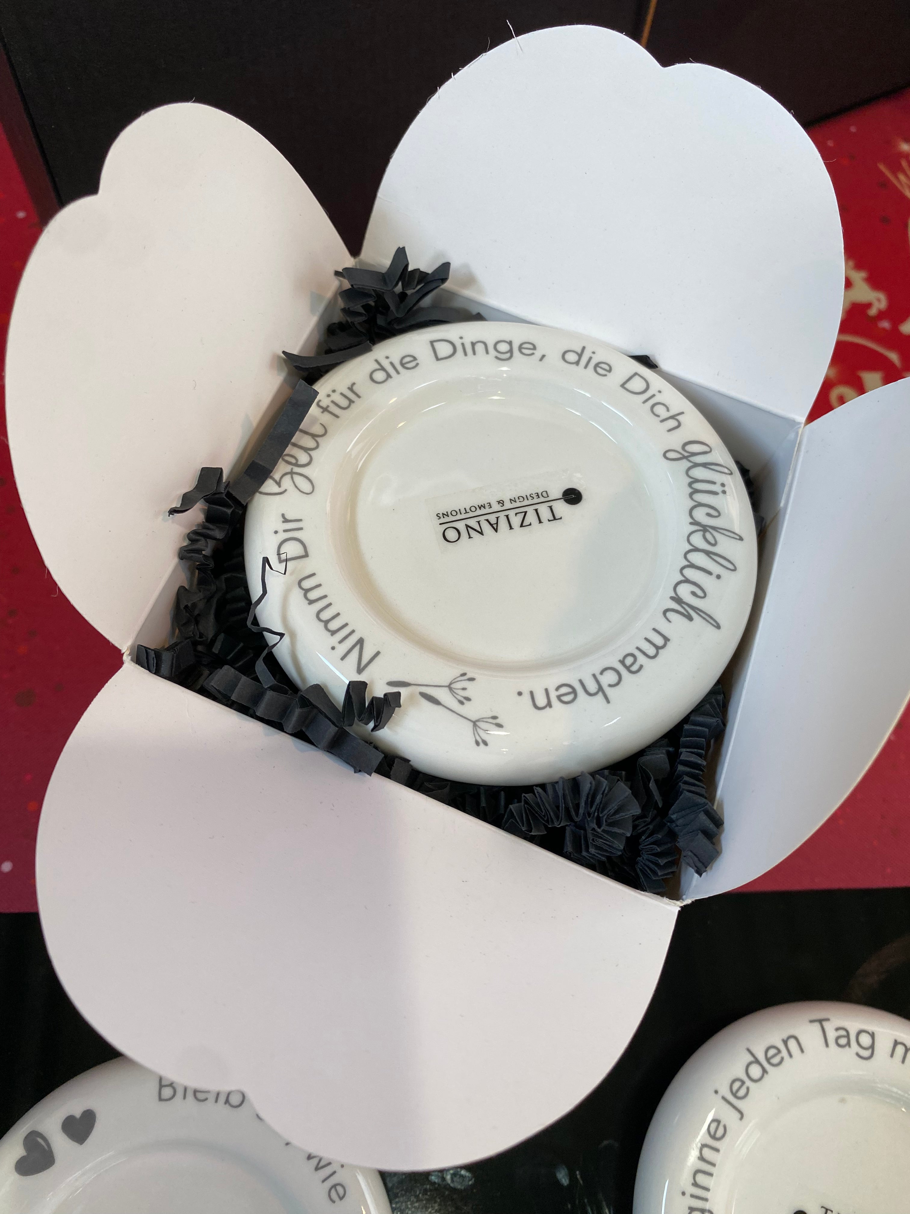 Würfelbox Für Dich mit Dekolicht Lumina mit Schrift+Visco