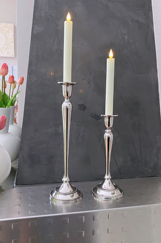 Kerzenhaler Silber2