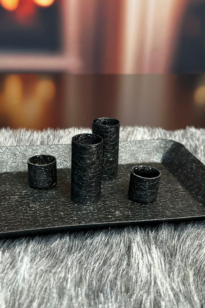 Magnetteller Metall schwarz