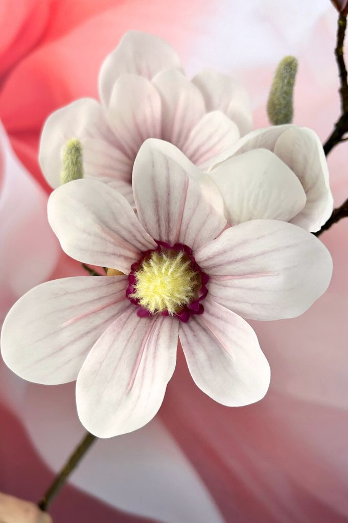 Magnolienzweig 88cm rosa