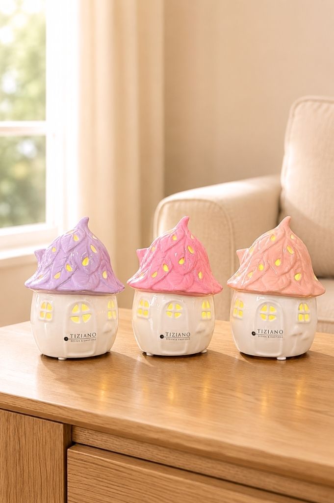 LED Haus Marisa farbig sortiert