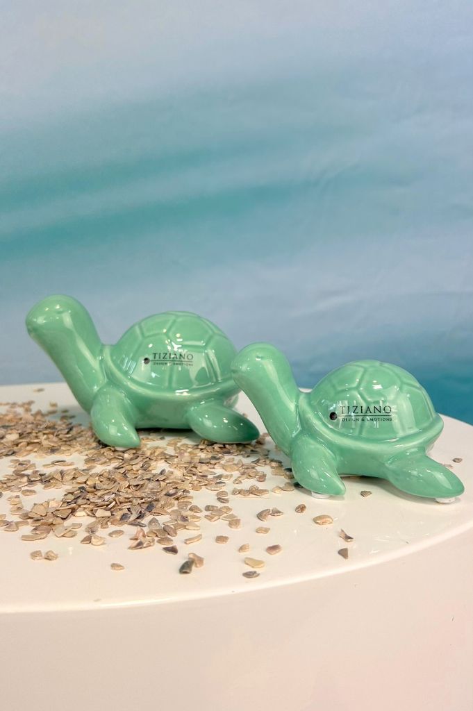 Deko Schildkröte Mattis türkis