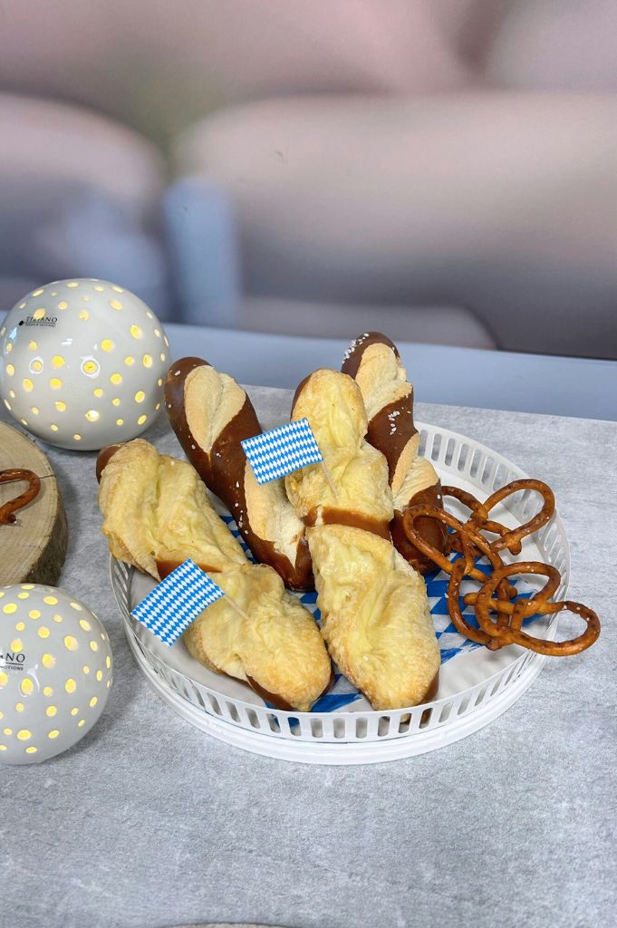 Metallschale Canneto rund creme-weiß