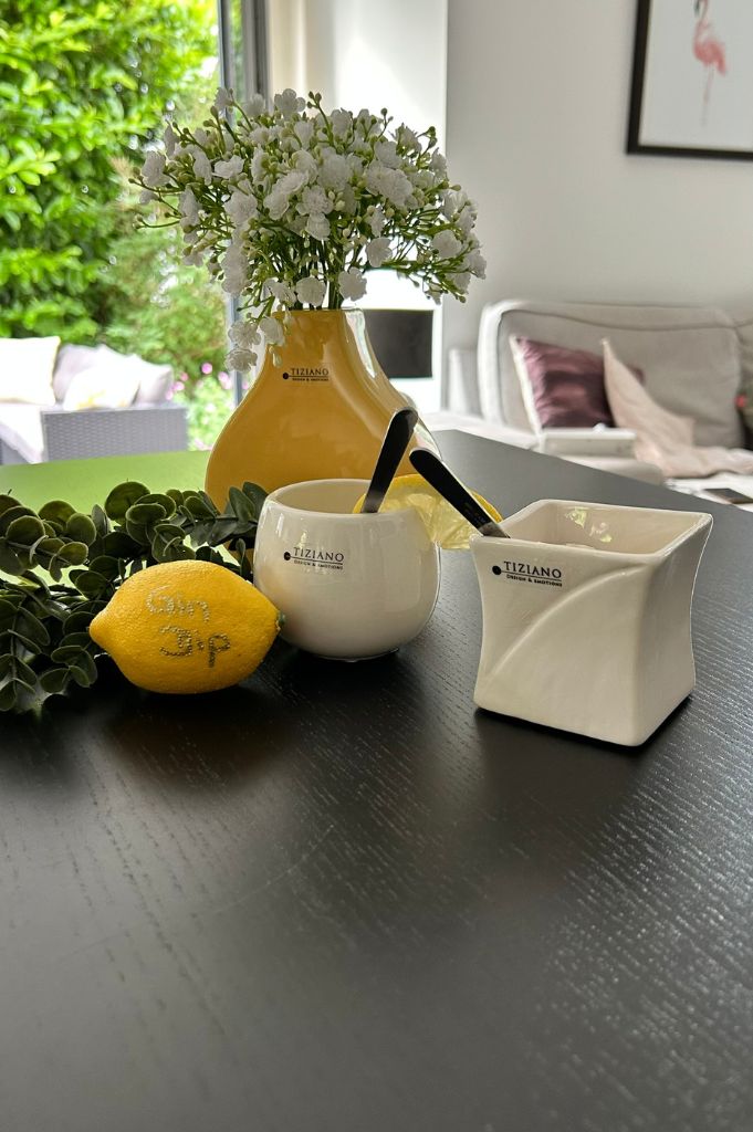 Minikübel Mateo 7cm creme-weiß