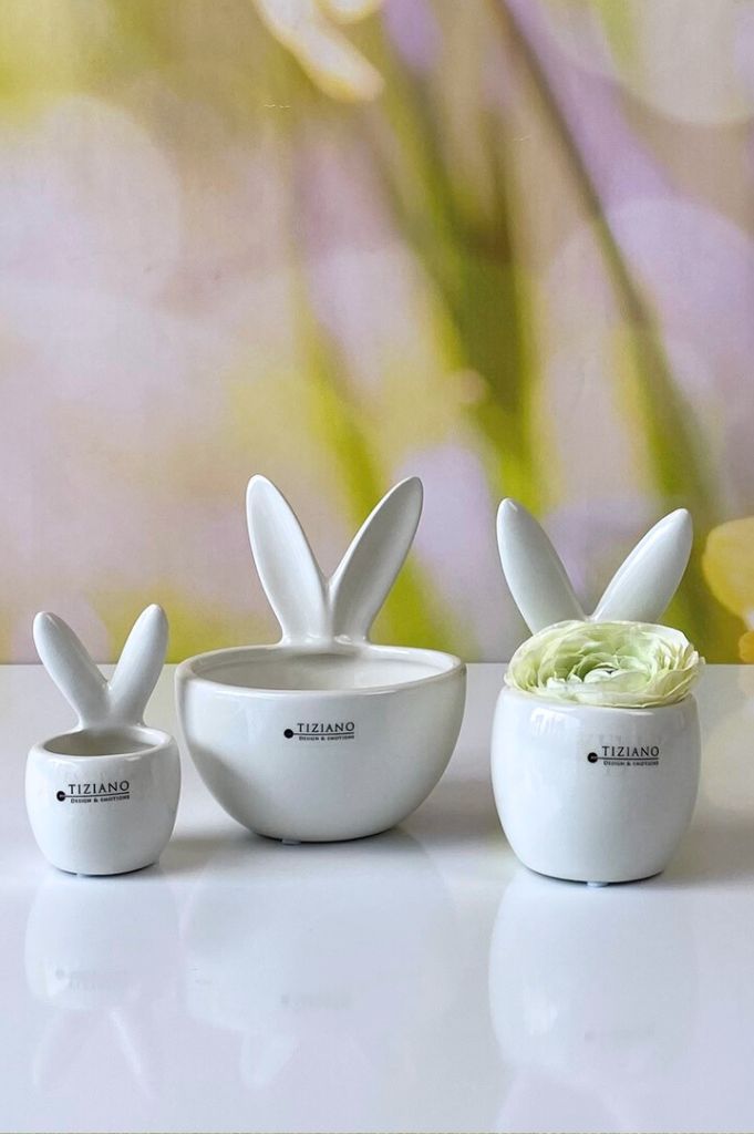 Schale Molini 13cm m.Ohr hinten creme-weiß