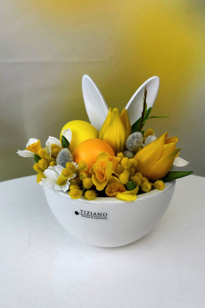 Schale Molini 13cm m.Ohr hinten creme-weiß