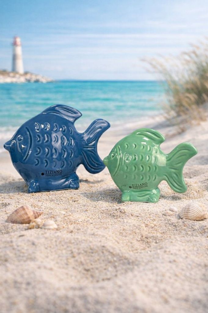 Fisch Neon farbig sortiert