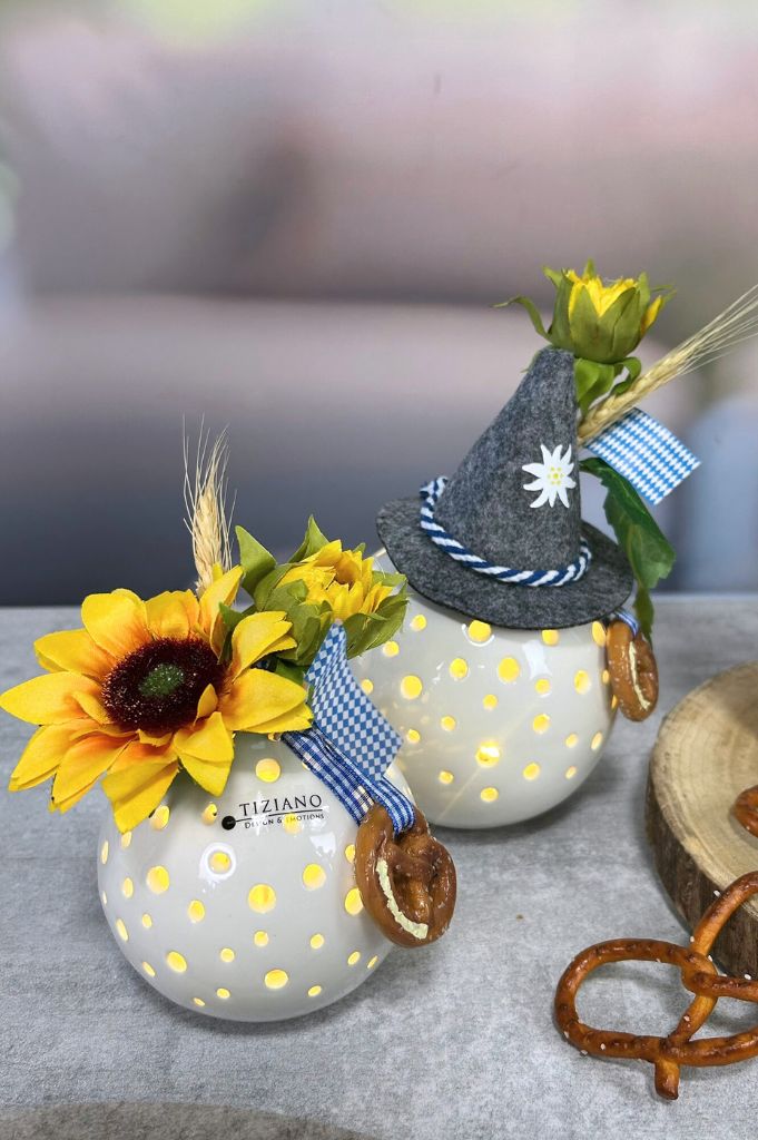 Lichtkugel Padova LED creme-weiß