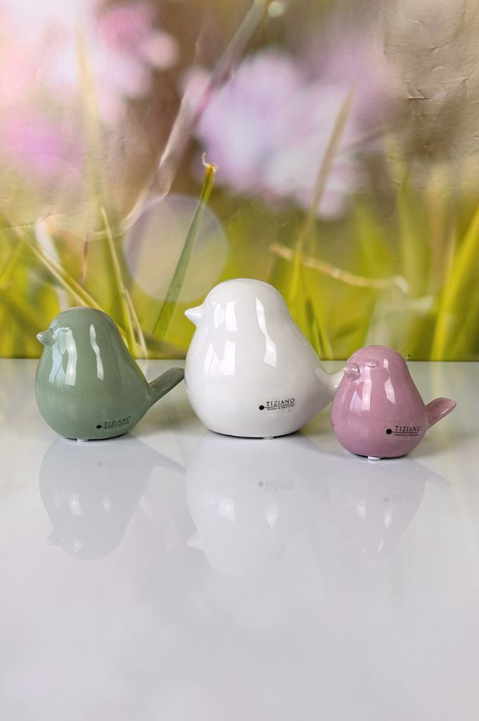 Vogel Pallino in 3 Größen und 3 Farben