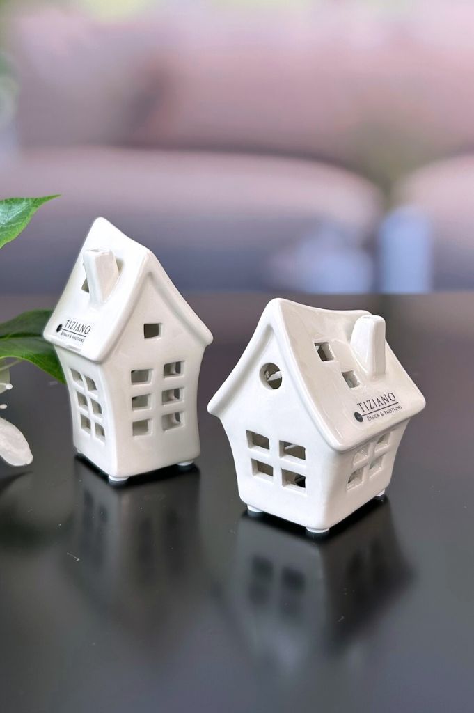 Minihaus Pendola creme-weiß