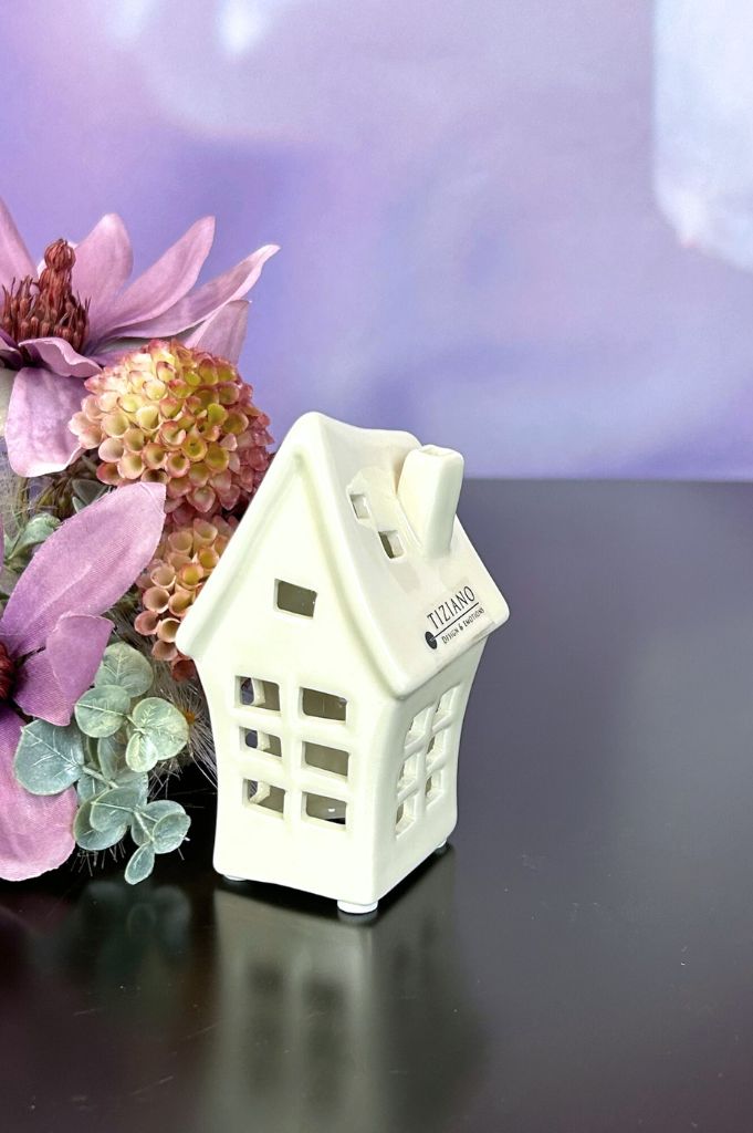 Minihaus Pendola creme-weiß