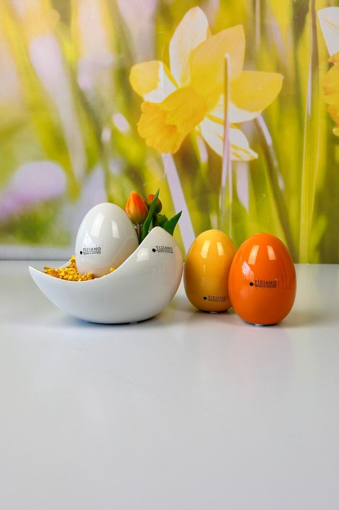 Dekoset Schale Porto mit Ei Cesolo